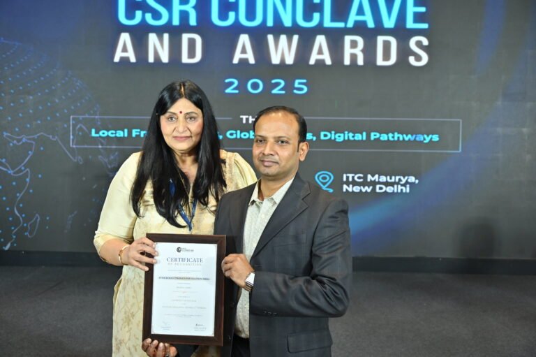 ST Foundation India wins the IFCCI “CSR Project of the Year” for its Digital Unify Program