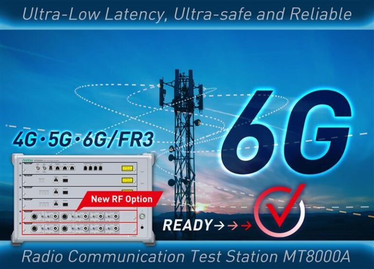 Anritsu Launches Early Support for 6G FR3 Frequency Band Hardware Options