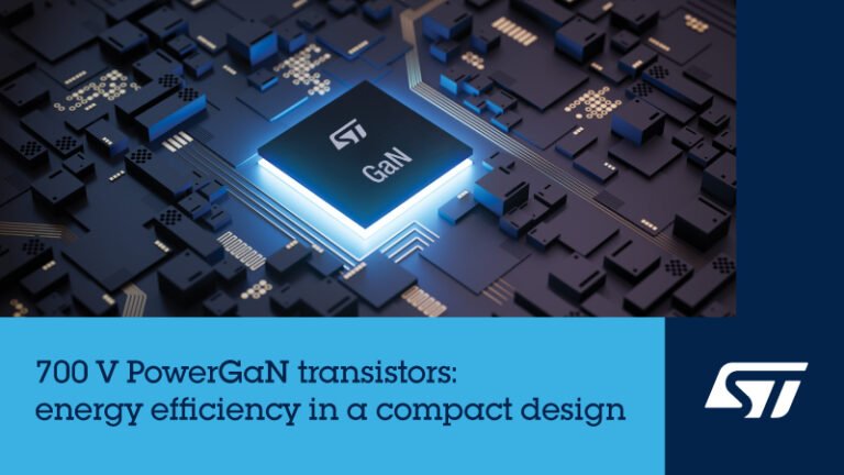STMicroelectronics’ new GaN semiconductors improve energy efficiency for high-demand applications from AI servers to robotics